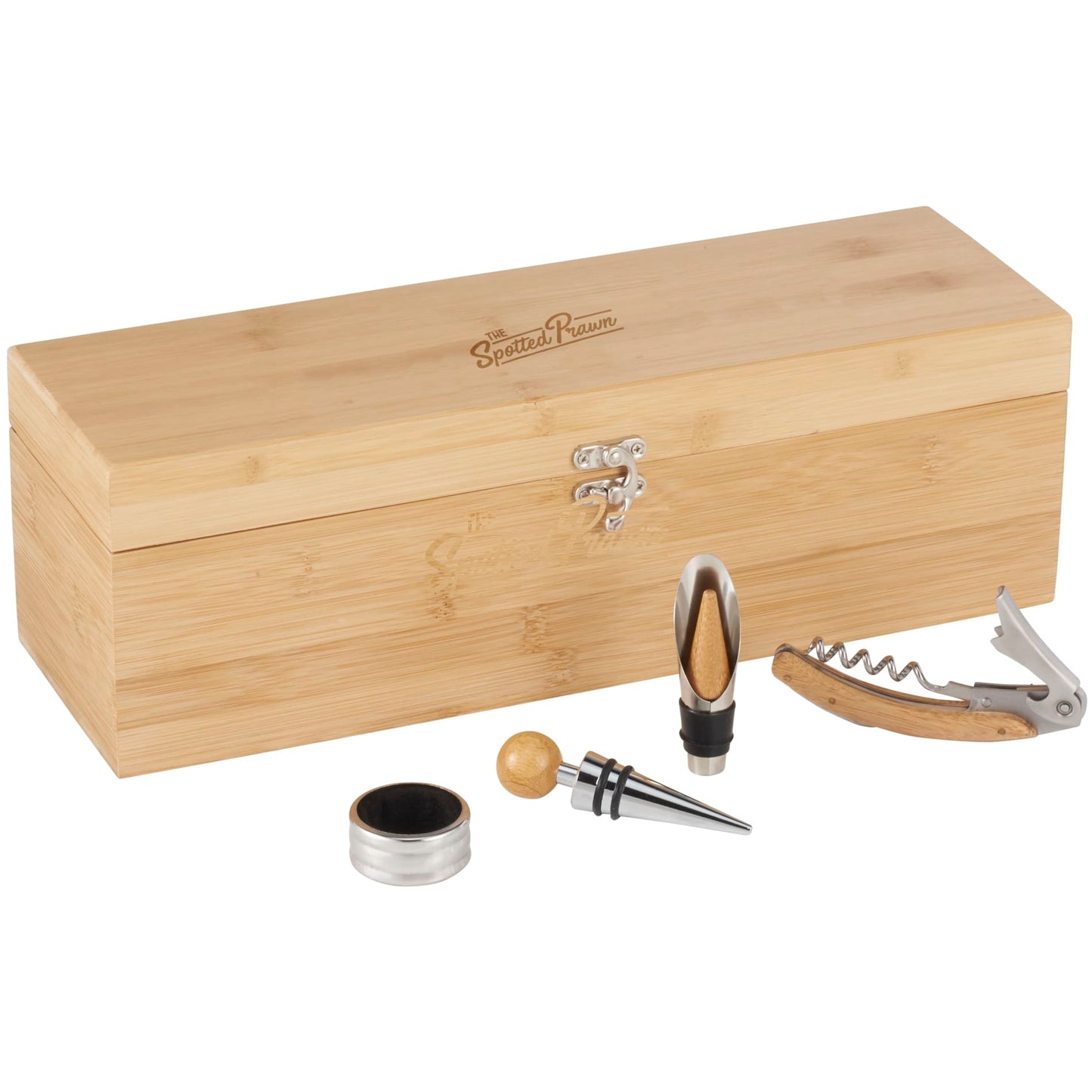 Bamboo Wine Case Set