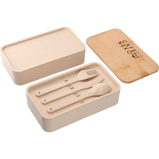 Stackable Bamboo Fiber Bento Box