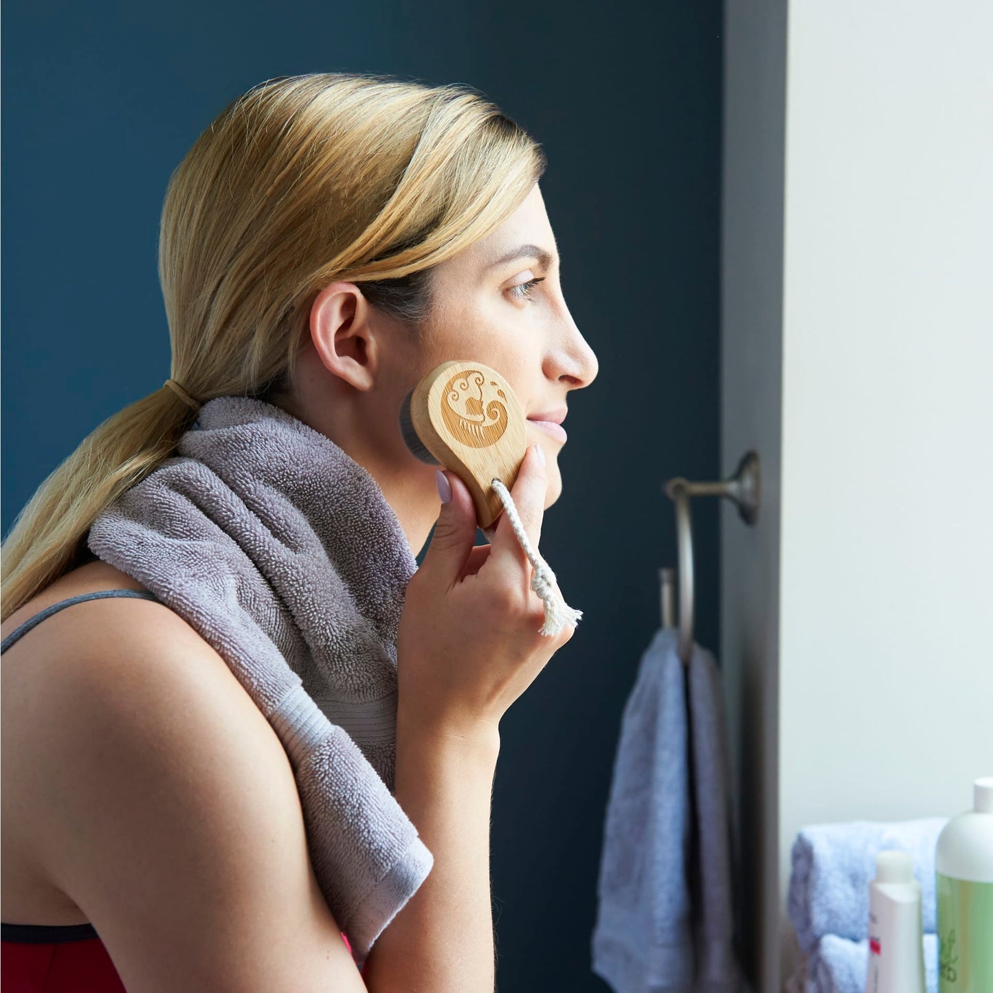 Bamboo Facial Brush