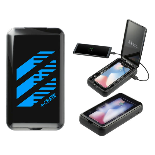 Pristine 10000 Wireless Power Bank w/ UV Sanitizer