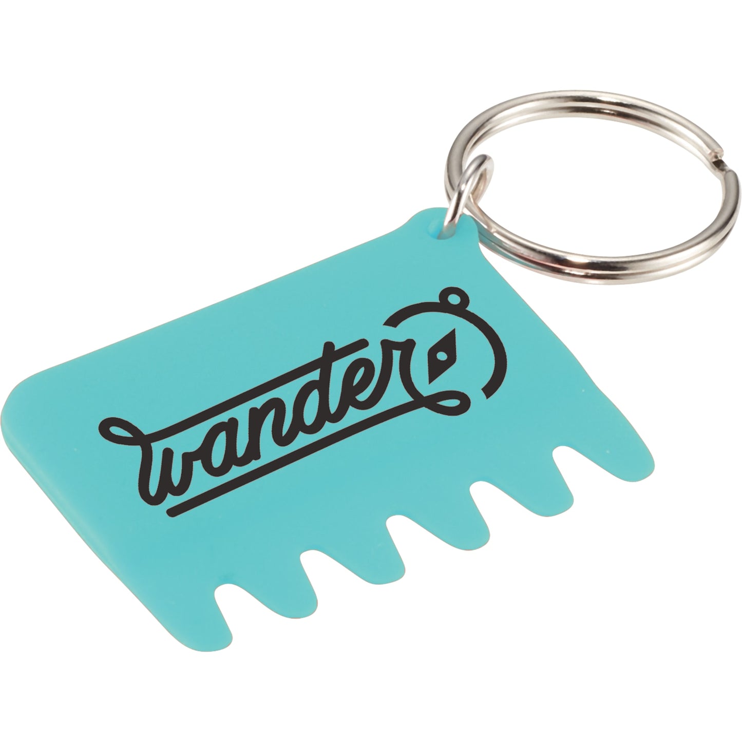 Silicone Keyboard Brush Key Ring