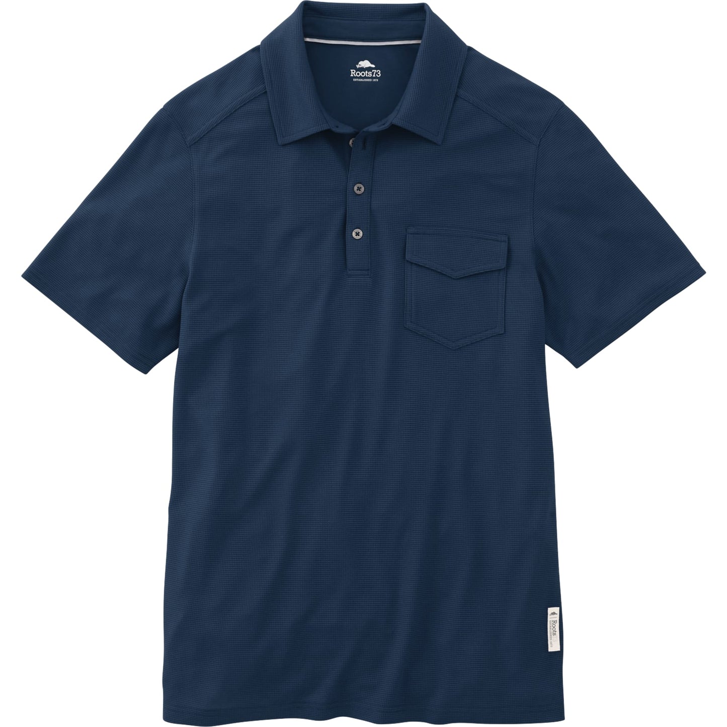 Men LUNENBURG Roots73 Short Sleeve Polo