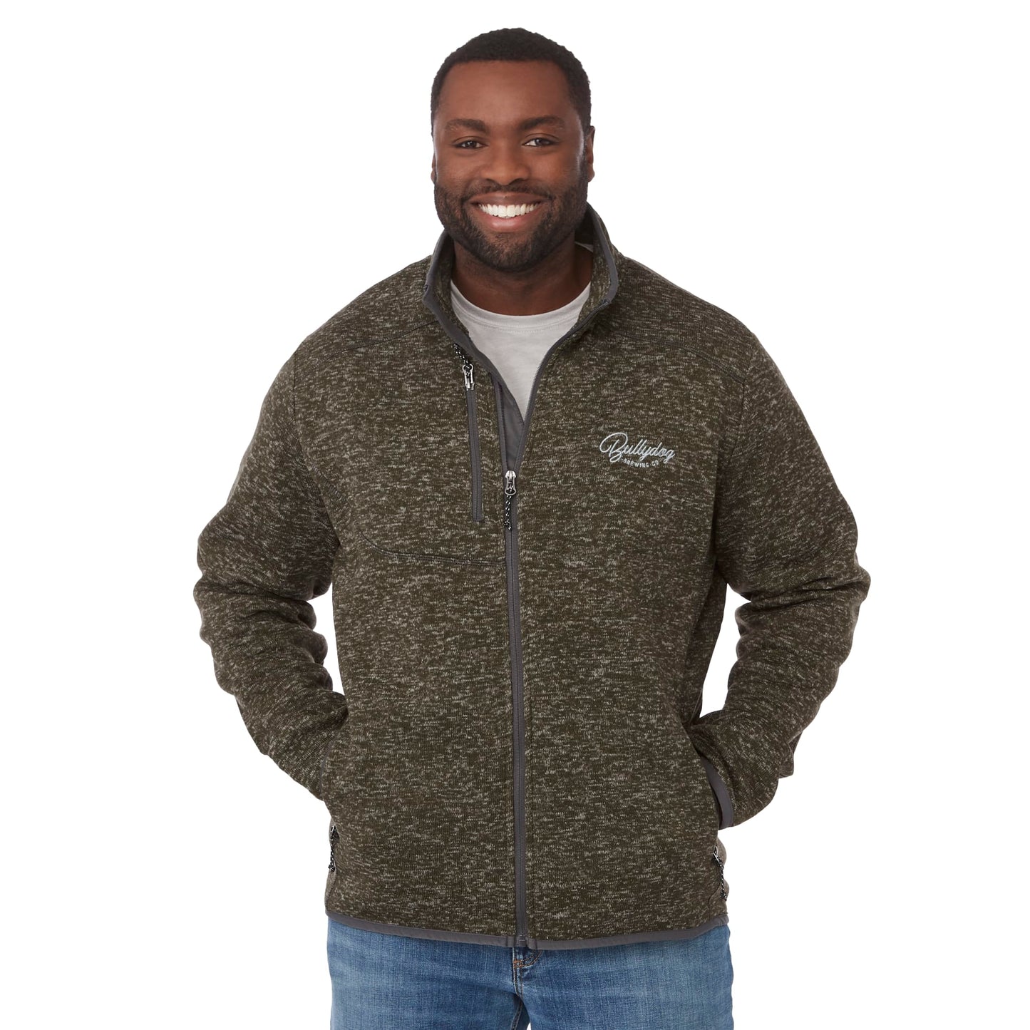 Men TREMBLANT Knit Jacket