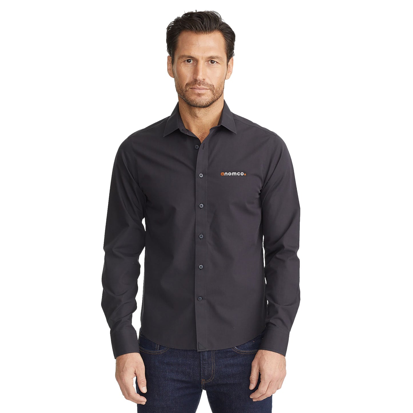 UNTUCKit Black Stone WF LS Slim Fit Shirt-Men