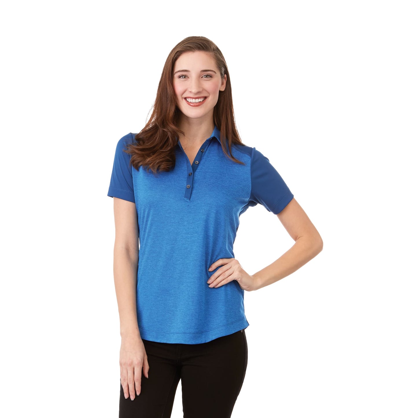 Women SAGANO Short Sleeve Polo