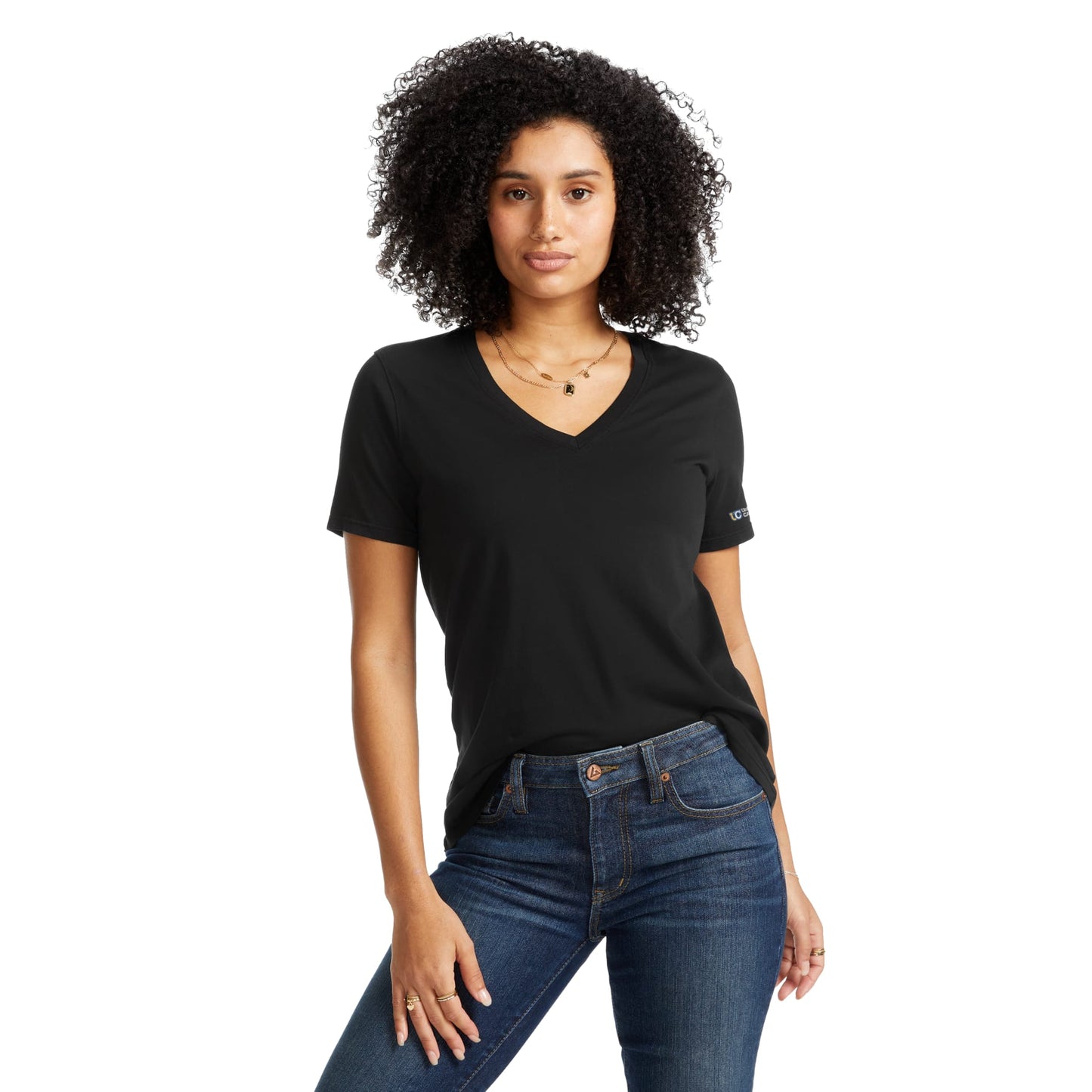 American Giant Classic Cotton V-Neck T - Women